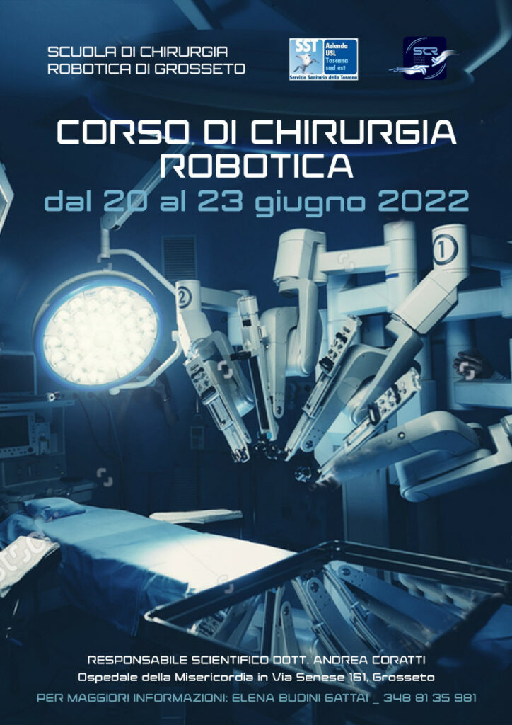 Corso di Chirurgia Robotica – Giorno 1 – 20 giugno 2022