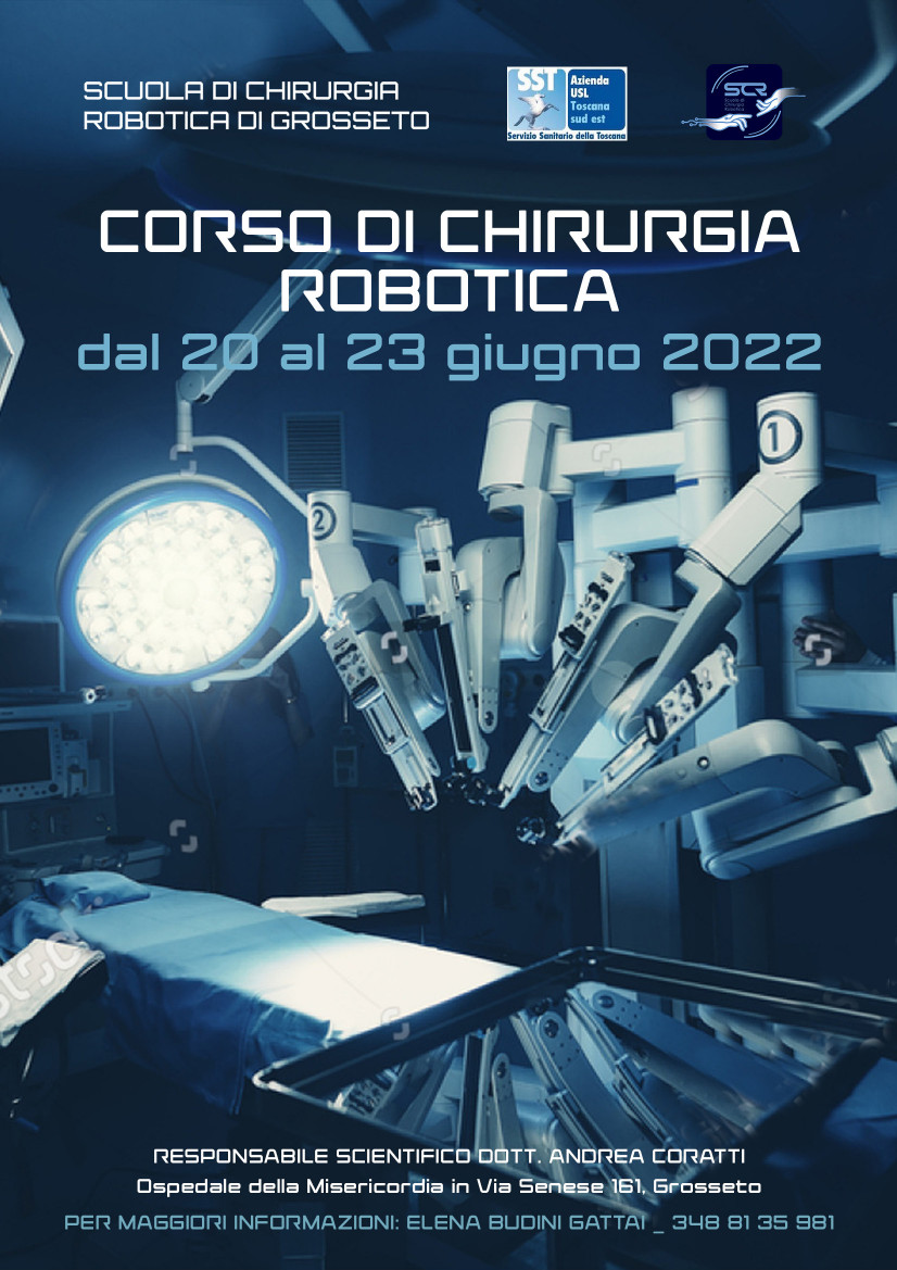 Corso di Chirurgia Robotica – Giorno 1 – 20 giugno 2022