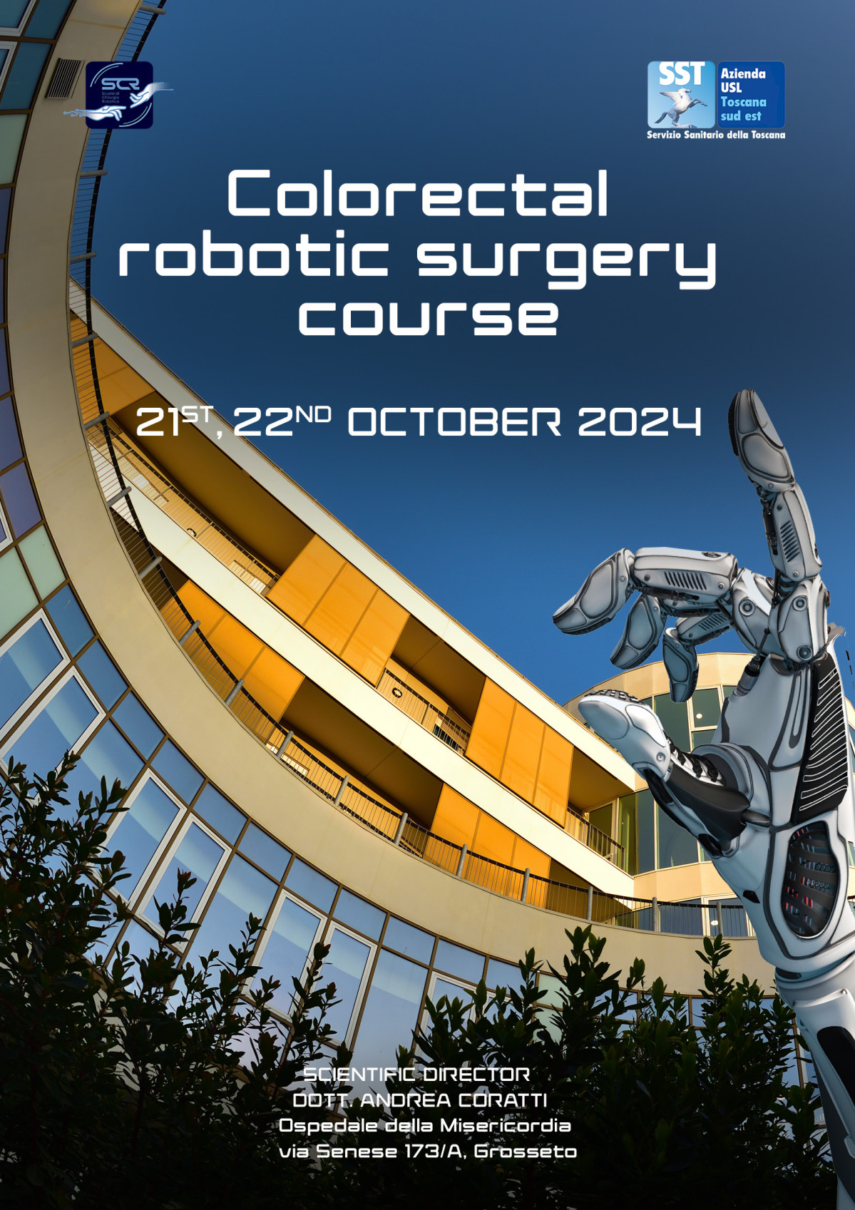 Colorectal robotic surgery course October 2024
